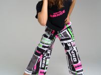 Брюки трикотажные для девочки (кюлоты)