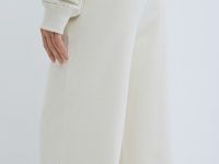 Базовые широкие брюки, Бежевый