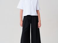 Брюки текстильные для девочек