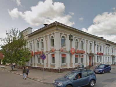 Здание народного дома, где в 1920 г. на собрании партактива выступал видный партийный и государственный деятель Калинин Михаил Иванович