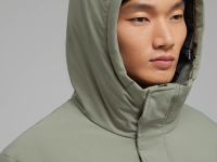 Утепленная куртка с капюшоном