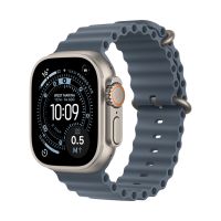 Смарт-часы Apple Watch Ultra 3 49mm Natural Titanium Case with Anchor Blue Ocean Band (One Size)