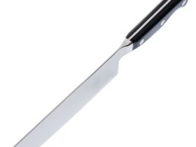 Кухонный нож накири для резки овощей Shimomura MURATO Classic 16.5 см, сталь VG-10, рукоять Pakka Wood