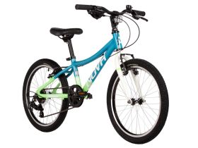 Детский велосипед Novatrack Katrina 20 V-Brake, год 2025, цвет Голубой-Зеленый