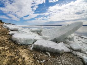 Ледоход на Еланке: Весеннее пробуждение природы и незабываемые виды