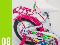 Детский велосипед Stels Mistery C 12 Z010, год 2025, цвет Белый-Розовый