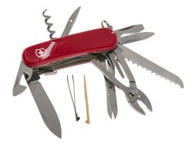 Нож перочинный Victorinox Evolution S52, сталь X50CrMoV15, рукоять нейлон, красный