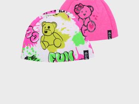 Шапка трикотажная для девочек, 2 шт в комплекте