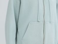 Толстовка на молнии с вышивкой, Зеленый