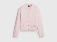 Кардиган на пуговицах, Розовый