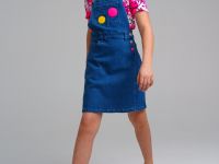 Фуфайка трикотажная для девочек (футболка)