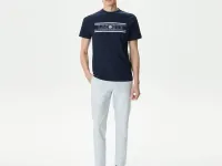 Мужская футболка Lacoste из хлопка