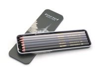 Набор карандашей графитных матовых Малевичъ "GrafArt", 6 шт