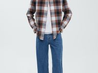 Рубашка из хлопка в клетку