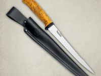 Нож Белуга, карельская береза, 95х18