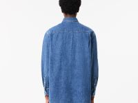 Женская джинсовая рубашка Lacoste OVERSIZED