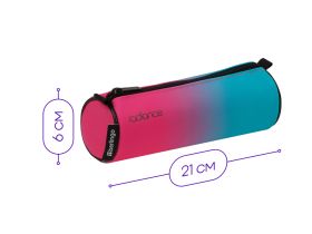 Пенал 1 отделение Berlingo "Radiance" 210*60 мм, полиэстер, розовый