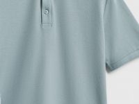 Базовое поло из пике, Голубой