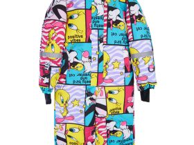 Комбинезон текстильный с полиуретановым покрытием для девочек