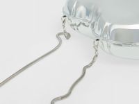 Сумка в форме сердца, Серебряный