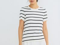 Базовый джемпер с коротким рукавом, Белый