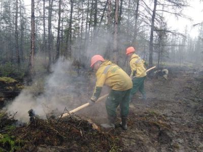 За сутки в Якутии ликвидировали 13 природных пожаров