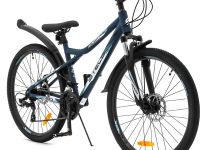 Горный велосипед Stels Navigator 610 MD 26 V050, год 2025, цвет Серый-Синий, ростовка 16