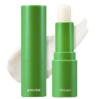 Веганский увлажняющий бальзам для губ AMUSE Vegan Green Lip Balm 01 Clear