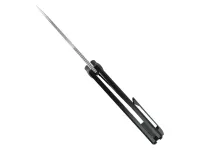 Складной нож Kizer Ara, сталь S45VN, рукоять карбон, черный/золотистый