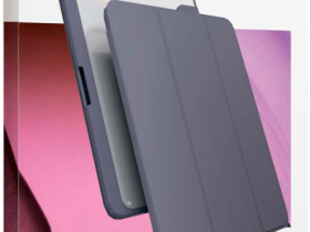Чехол-книжка VLP Split Folio для планшета Apple iPad Air M2 13"/iPad Pro 6 12,9" фиолетовый