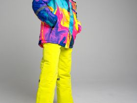 Зимняя куртка из мембранной ткани для девочки