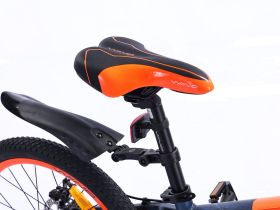 Детский велосипед Wind Ultra 20 Rigid 7sp, год 2025, цвет Синий-Оранжевый