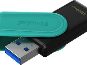 USB-накопитель Kingston DataTraveler Exodia S 128 ГБ Бирюзовый