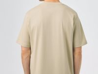 Футболка с арт-принтом, Бежевый