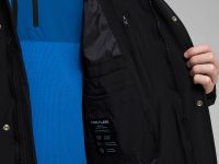 Утепленная парка с капюшоном