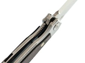 Складной нож Reptilian Руна-03, сталь D2, рукоять карбон