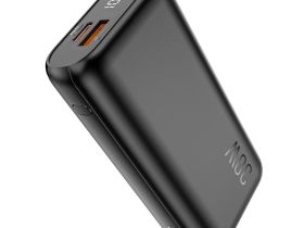 Внешний аккумулятор Hoco Q5 Aegis 10000mAh 30W LED дисплей Type-C/1*USB/1*Type-C/QC3.0/PD30W/3.0А (черный)