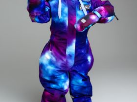 Зимние варежки-краги для девочки