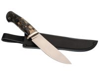 Охотничий нож Клык, сталь M398, рукоять карельская береза