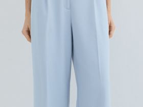 Прямые классические брюки, Голубой