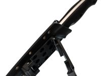 Туристический нож Honor Prime, сталь D2 с гравировкой, рукоять черный G10