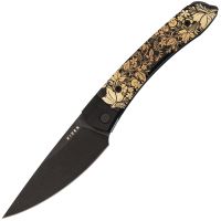 Складной нож Kizer Momo Russian Pattern, сталь Nitro-V, рукоять G10 c принтом
