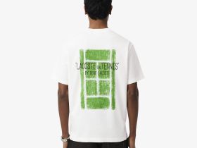 Мужская хлопковая футболка Lacoste