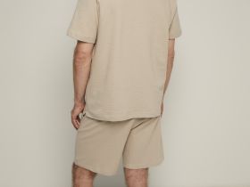 Поло из хлопка свободного силуэта