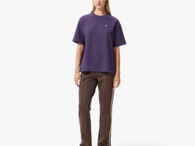 Женская футболка Lacoste оверсайз из органического хлопка