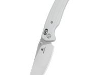 Складной нож Bestechman Cicada's wing, сталь 10Cr15MoV, рукоять G10, белый