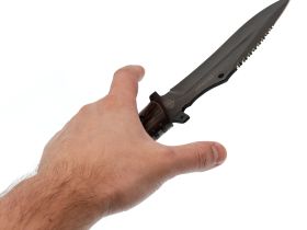 Нож выживания Витязь Тайпан B815-64YK, сталь У8, рукоять венге