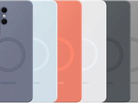 Чехол Samsung Silicone Magnet Case S26 Ultra голубой