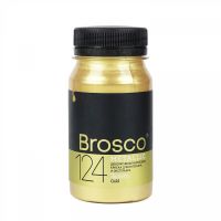 Краска декоративная Brosco 100 мл Золото