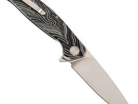 Складной нож Honor Ajax, сталь D2, рукоять Damascus G10
